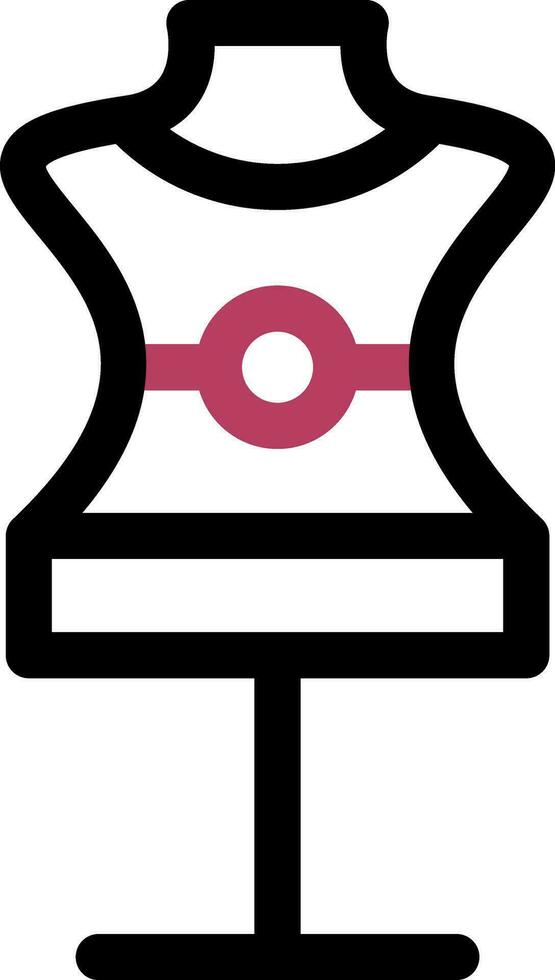Mannequin Creative Icon Design vector