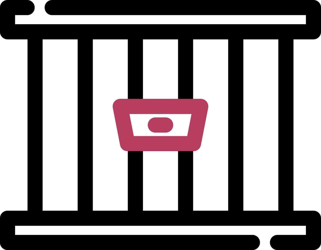 Jail Creative Icon Design vector