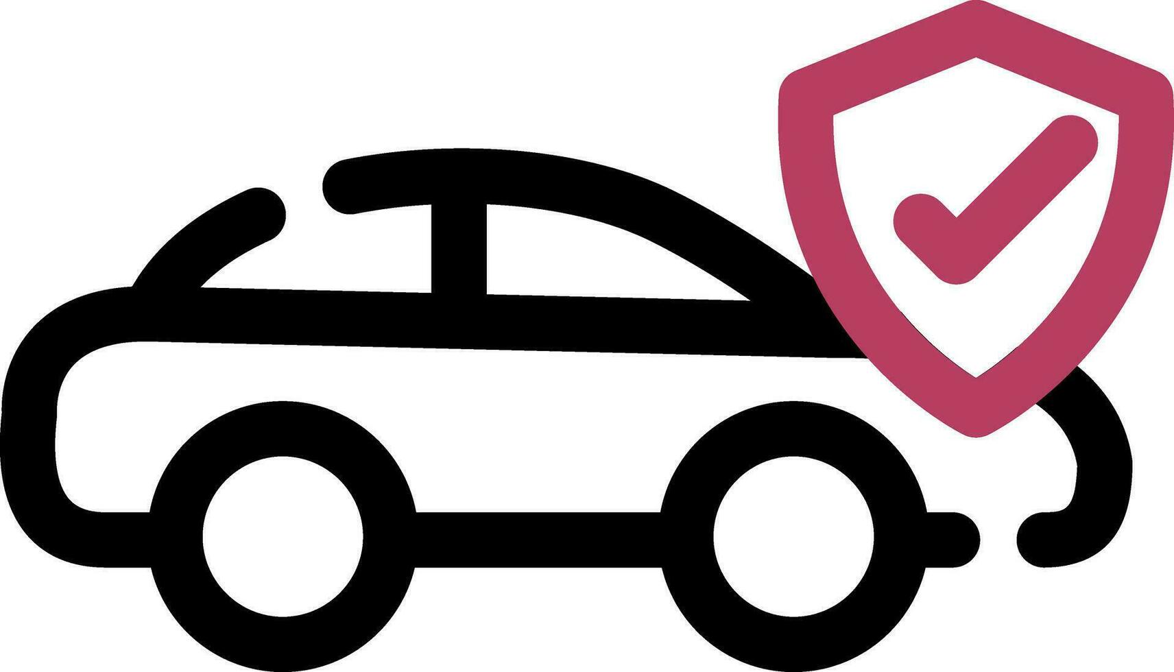 Car Insurance Creative Icon Design vector