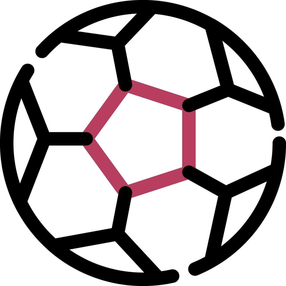 diseño de icono creativo de fútbol vector