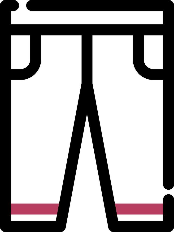 Pants Creative Icon Design vector