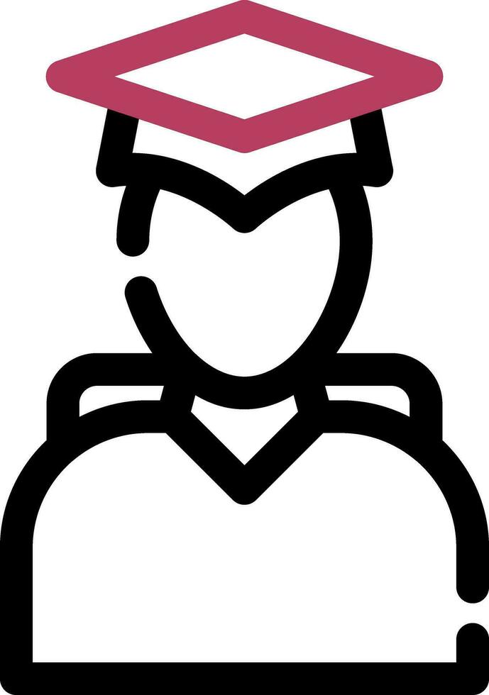 Student Creative Icon Design vector