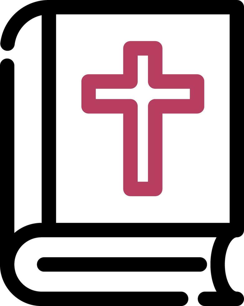 Bible Creative Icon Design vector