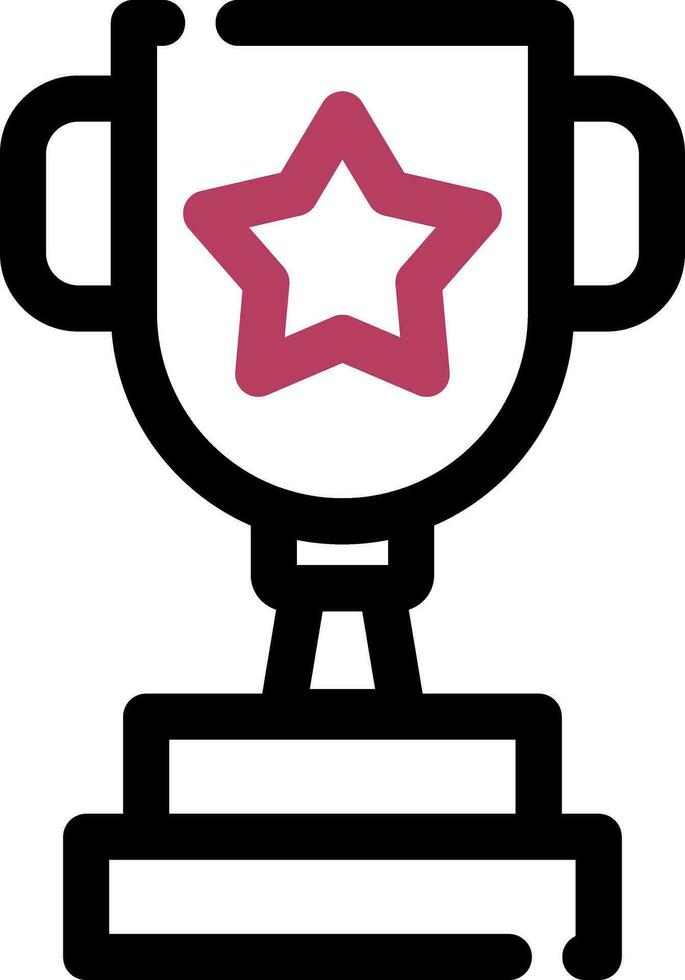 Trophy Creative Icon Design vector
