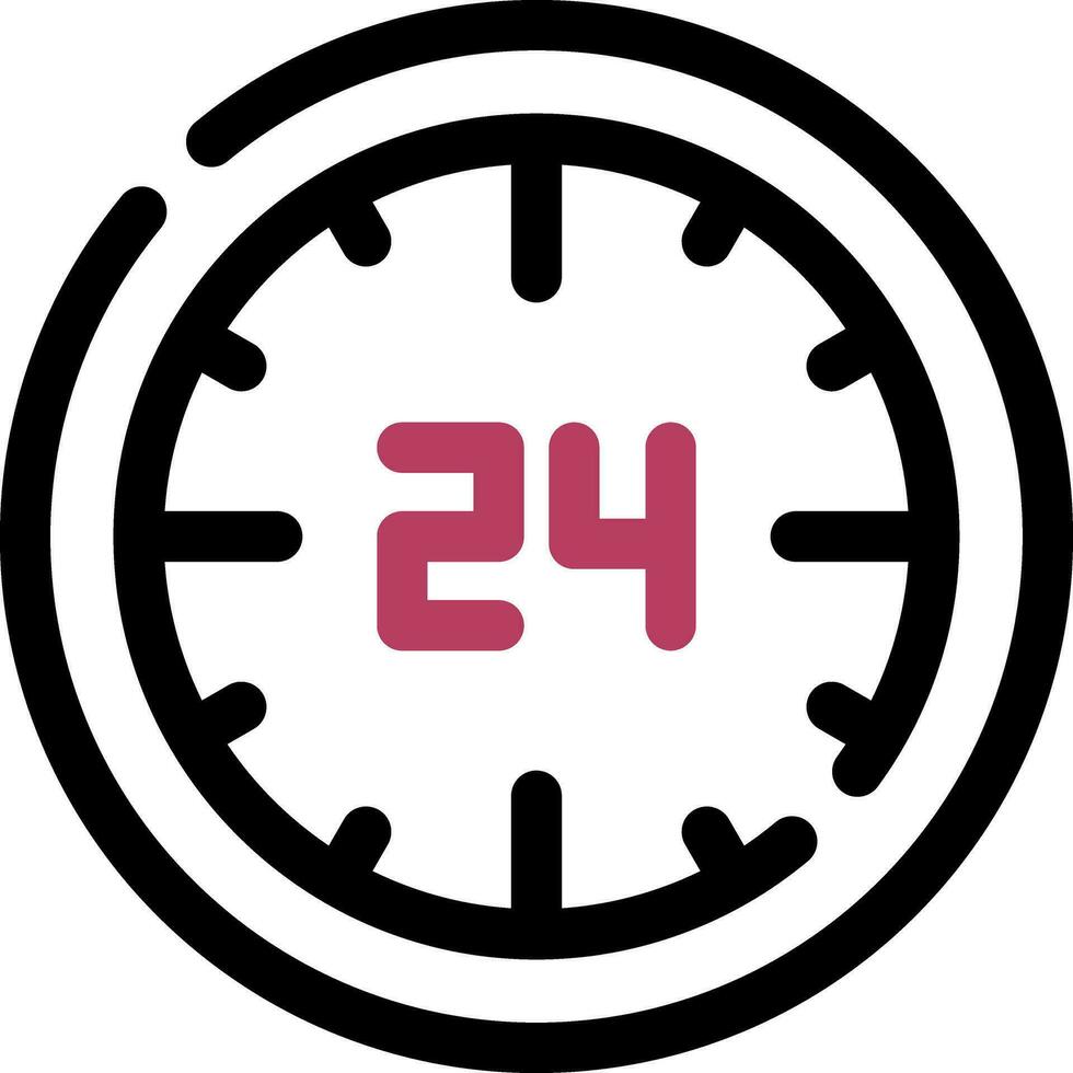 Hours Creative Icon Design vector