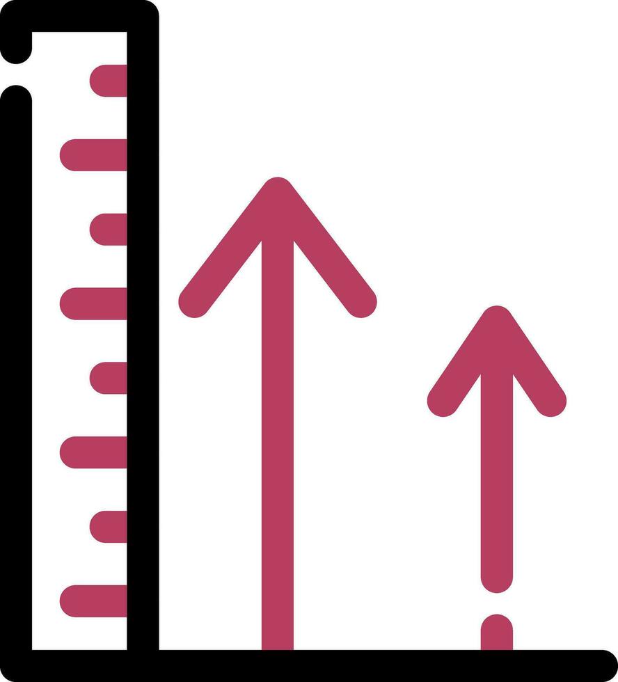 Height Creative Icon Design vector