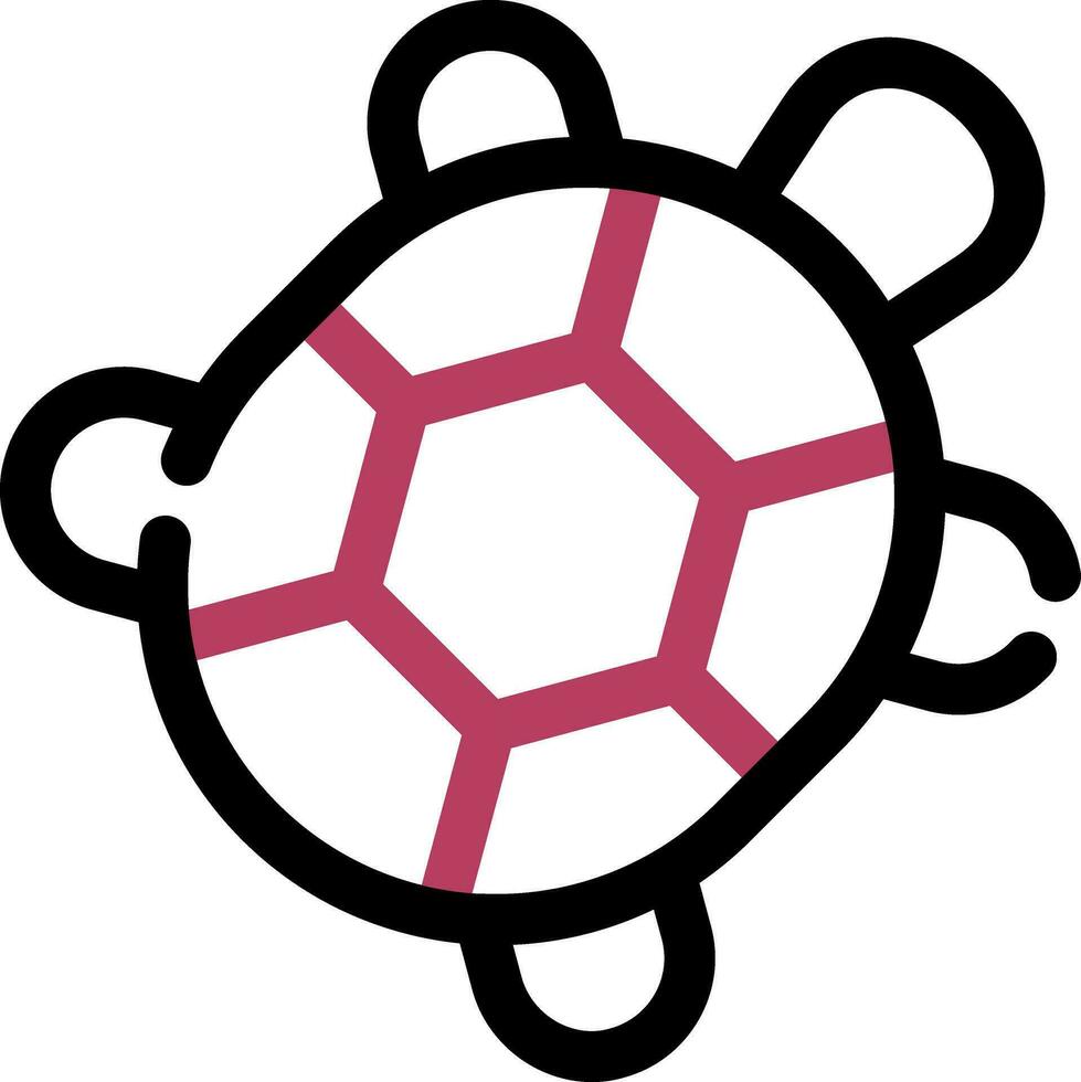 diseño de icono creativo de tortuga vector