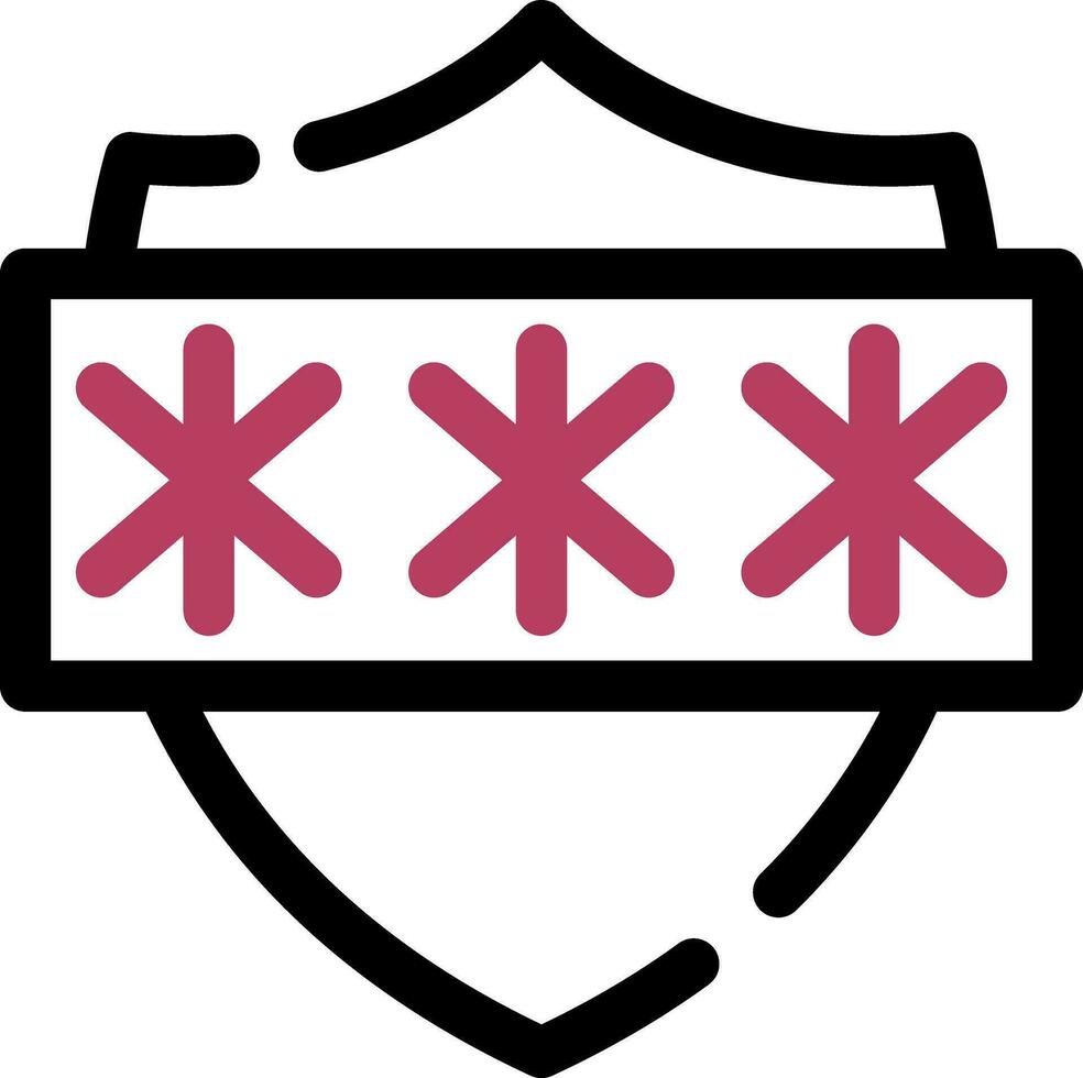 Password Creative Icon Design vector