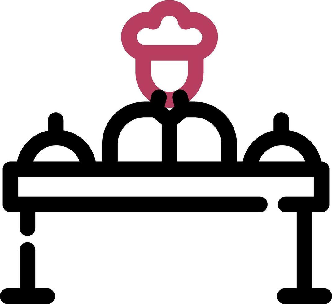 diseño de icono creativo de chef vector