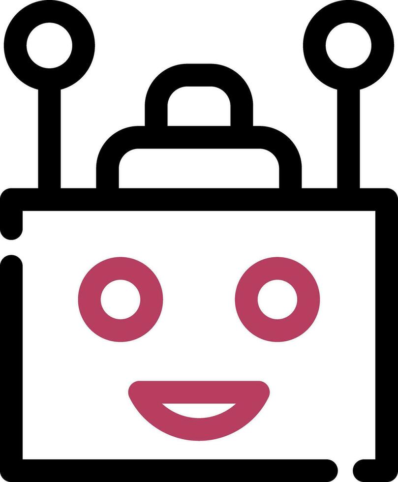Chatbot Creative Icon Design vector