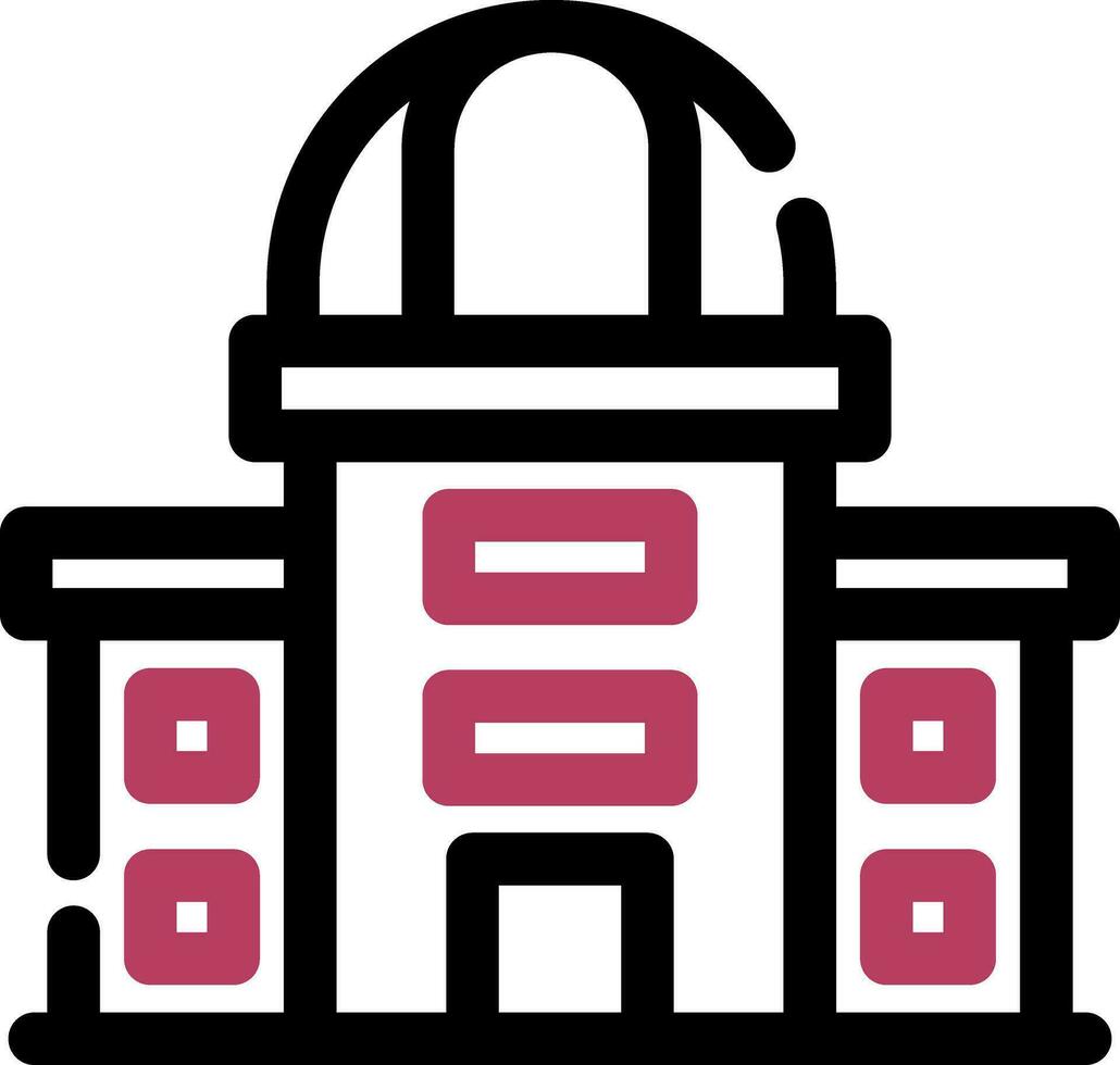 City Hall Creative Icon Design vector