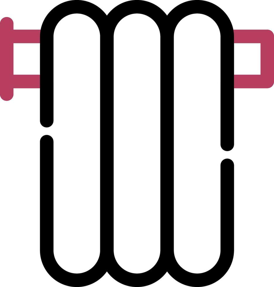 radiador creativo icono diseño vector