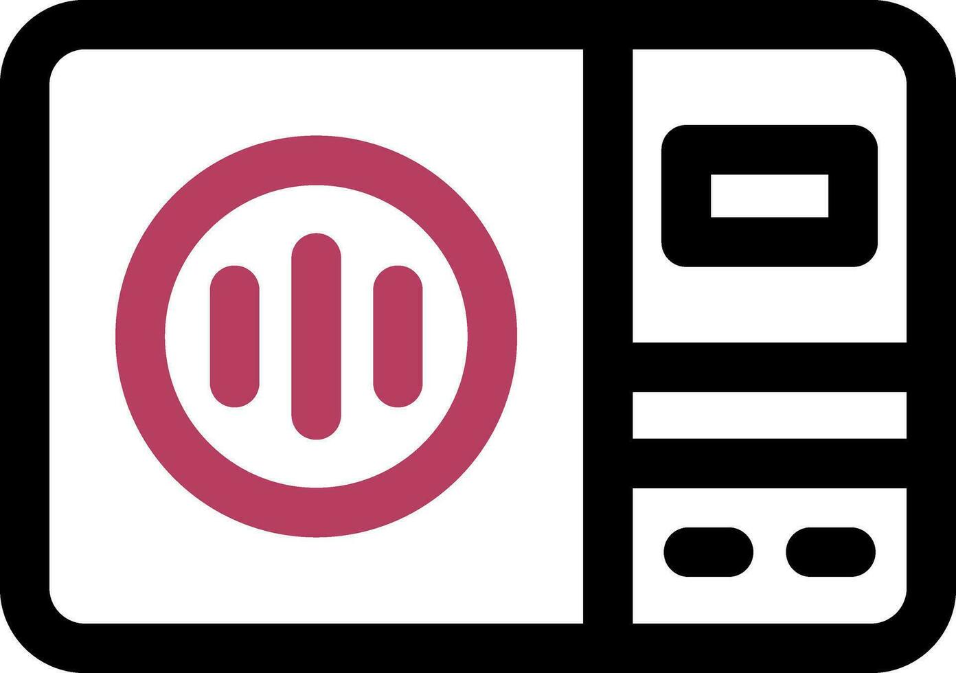 Radio Creative Icon Design vector