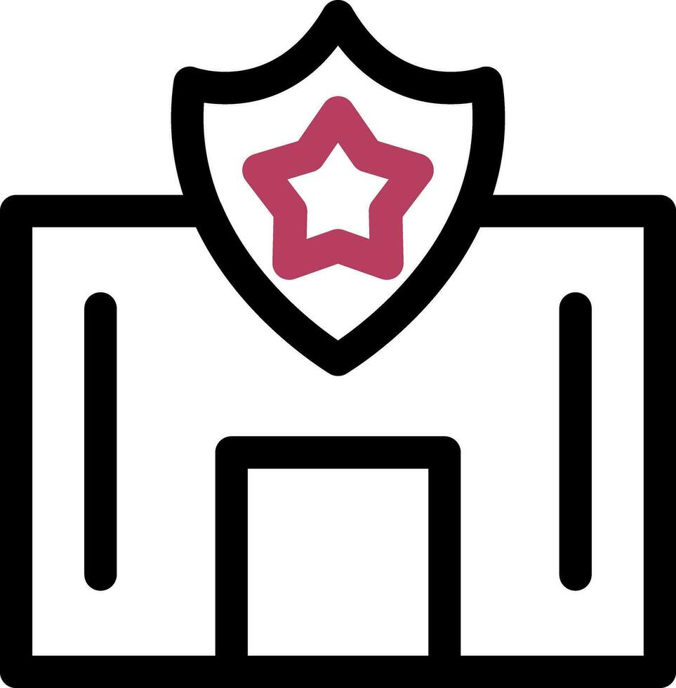 Police Station Creative Icon Design vector