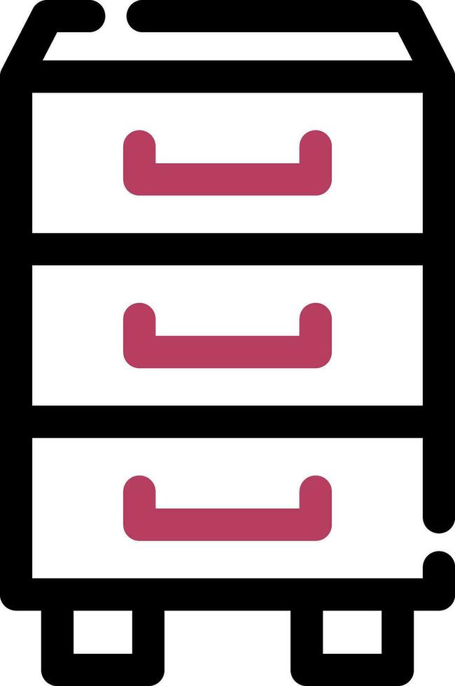 Cabinet Creative Icon Design vector
