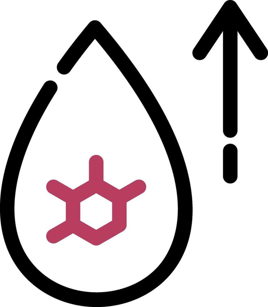 Hyperglycemia Creative Icon Design vector