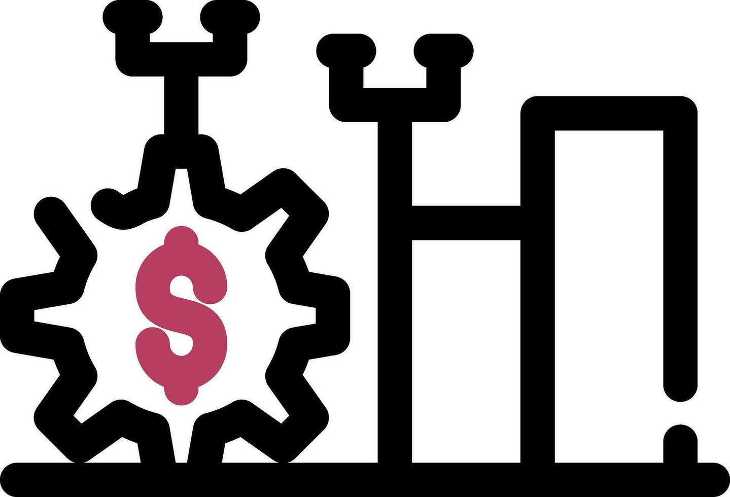 Digital Economy Creative Icon Design vector