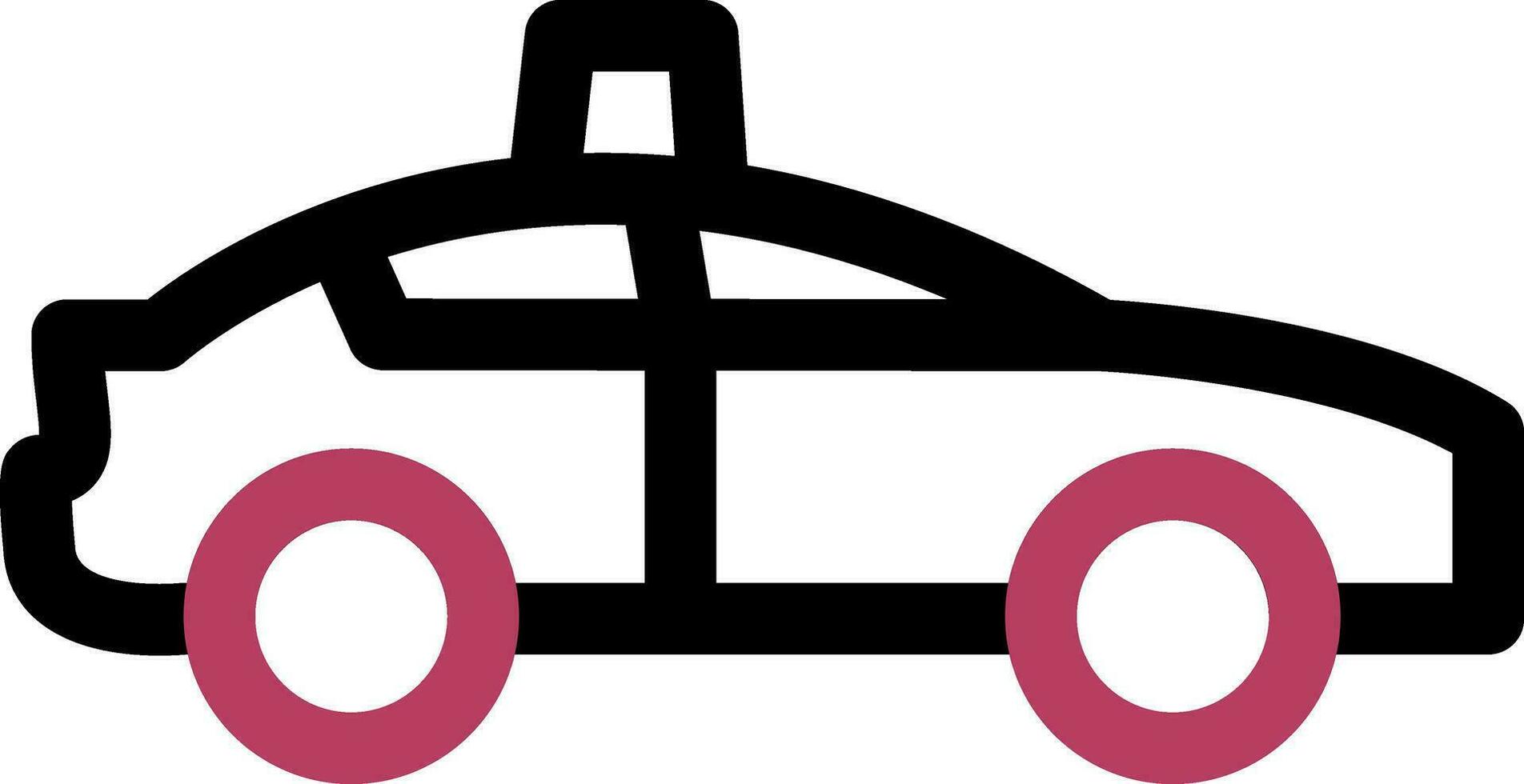 Police Car Creative Icon Design vector