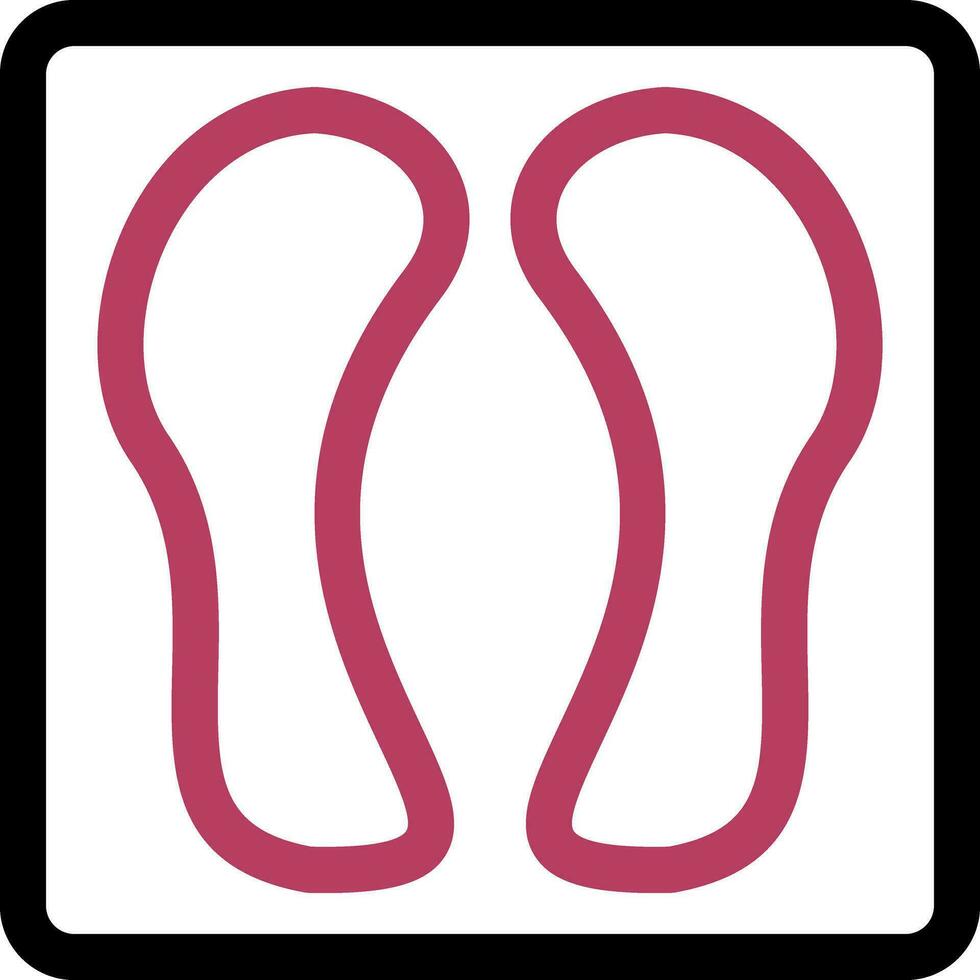 Footprint Creative Icon Design vector