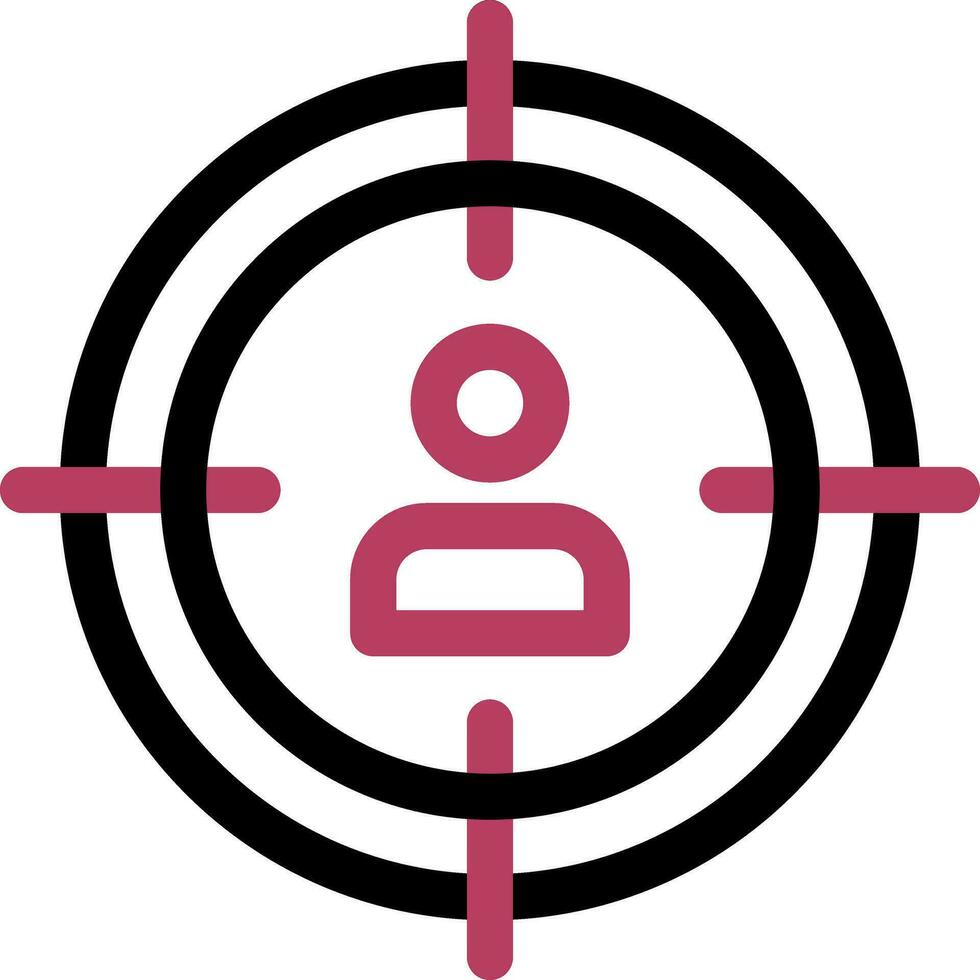 Target Creative Icon Design vector