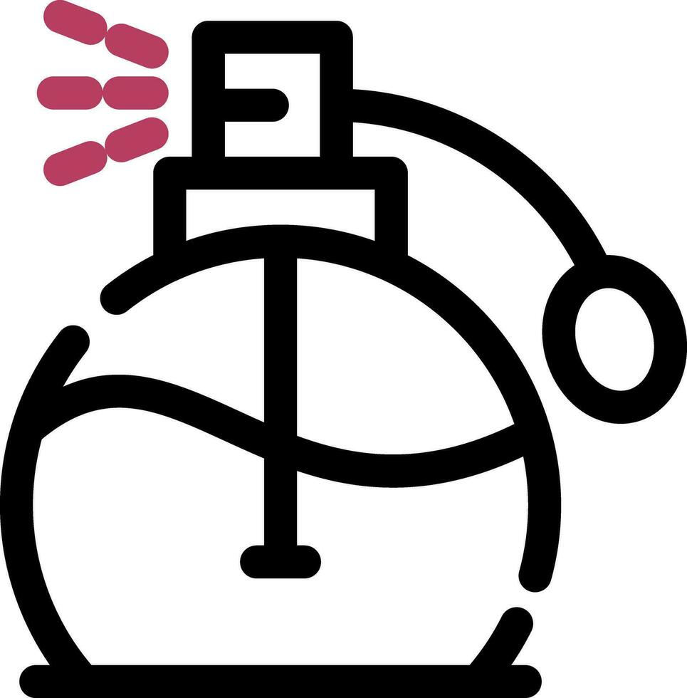 Perfume Creative Icon Design vector