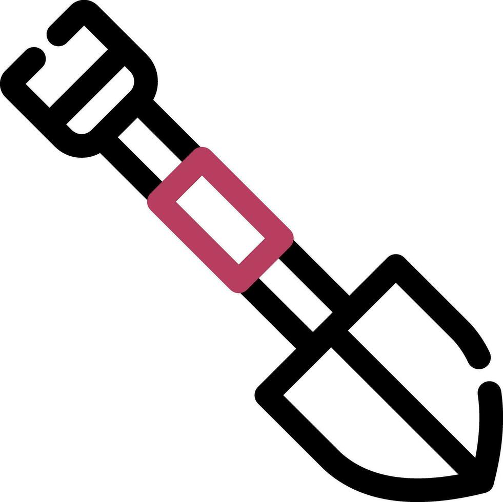 Shovel Creative Icon Design vector