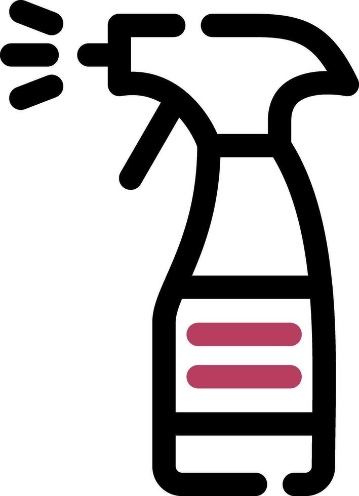 diseño de icono creativo de botella de spray vector