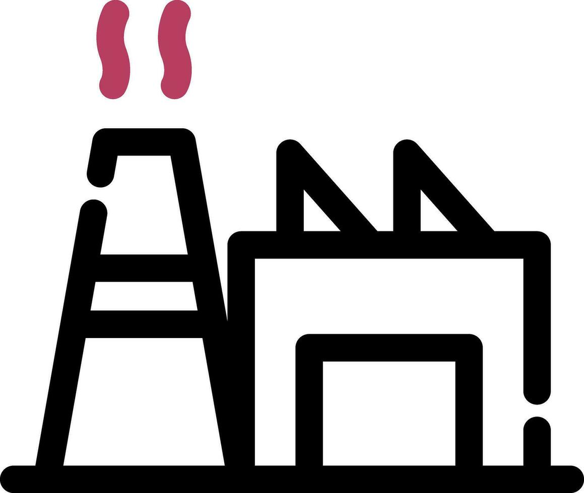 Factory Creative Icon Design vector