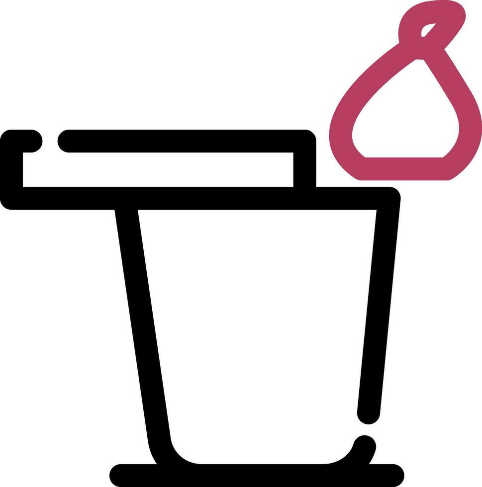 diseño de icono creativo de basura vector