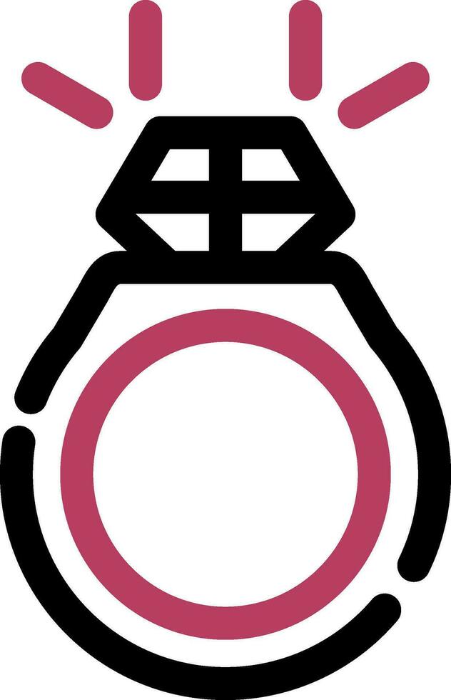 Ring Creative Icon Design vector