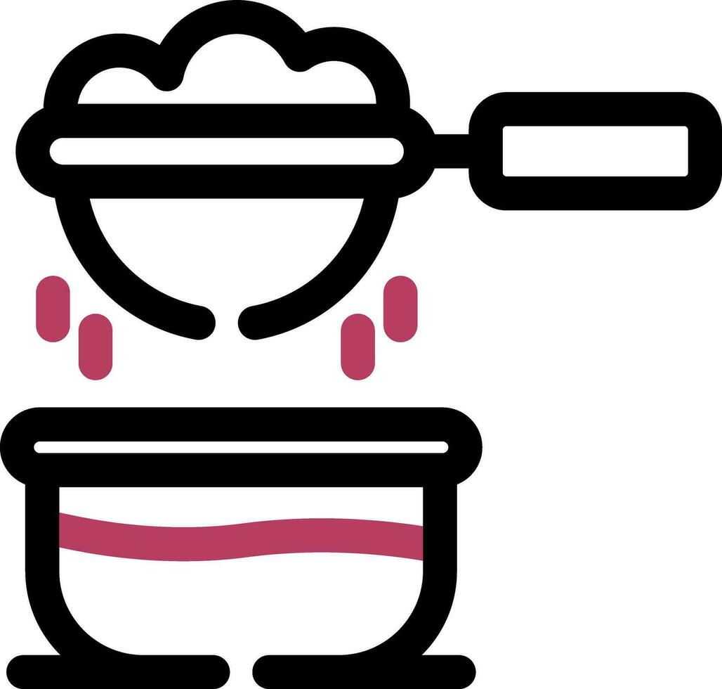 Strainer Creative Icon Design vector