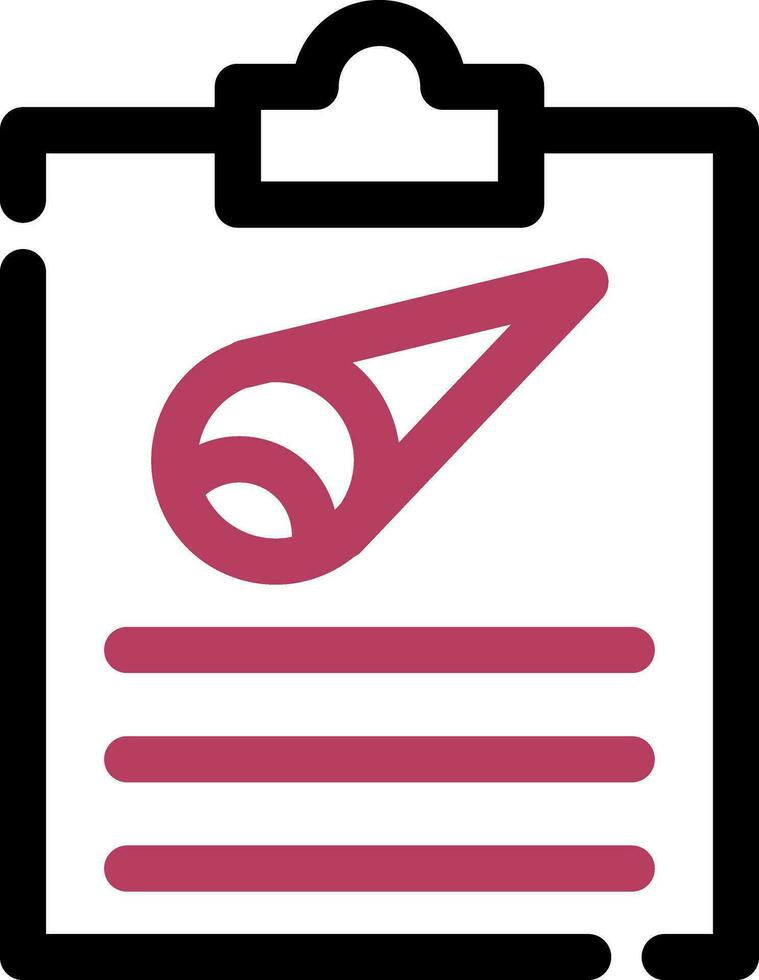 Report Creative Icon Design vector