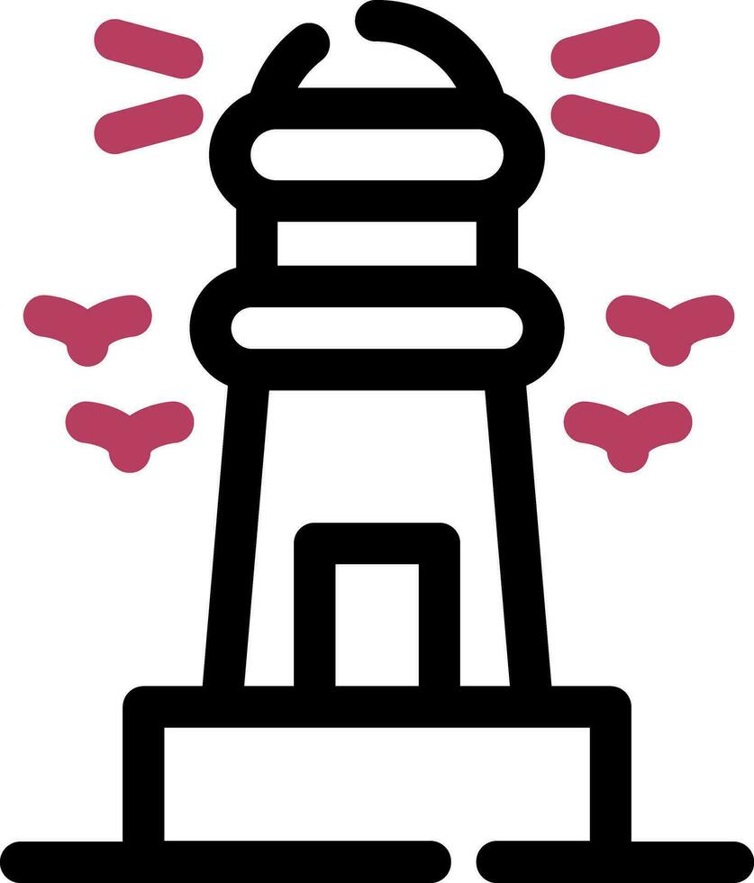 Lighthouse Creative Icon Design vector