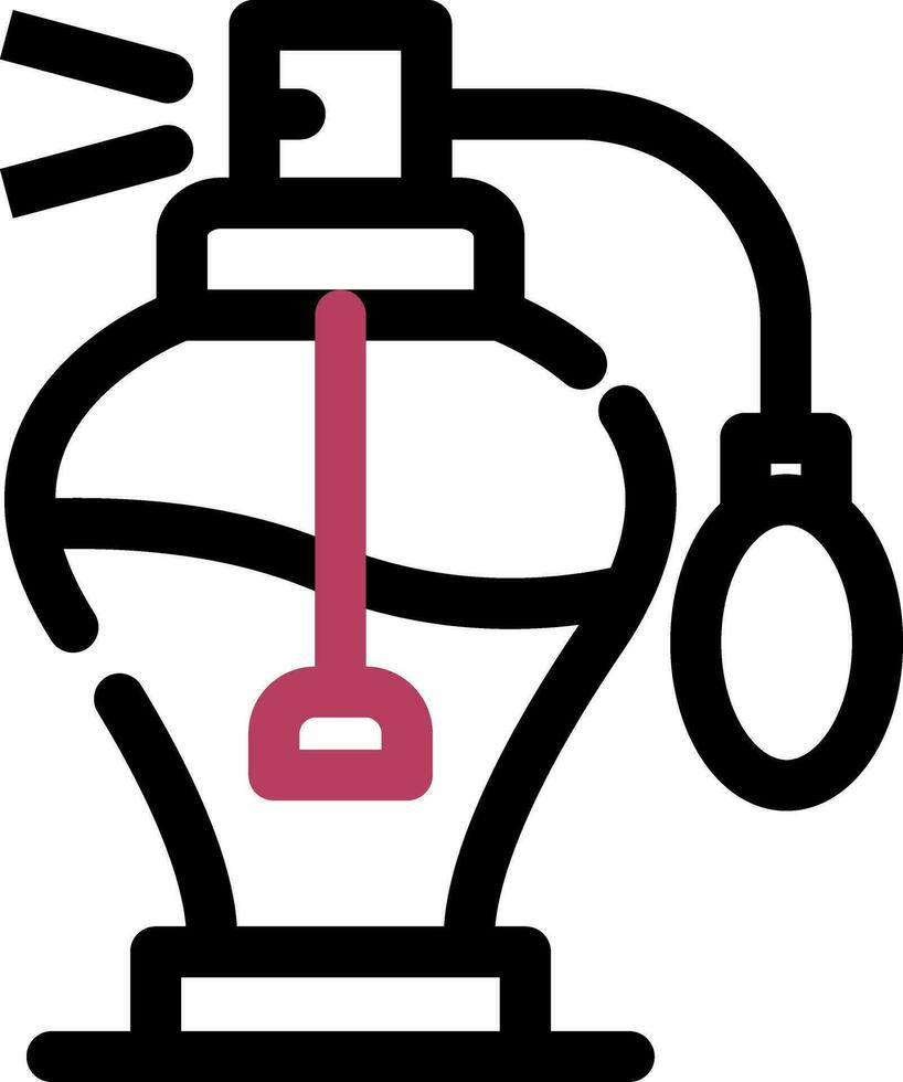 Perfume Creative Icon Design vector