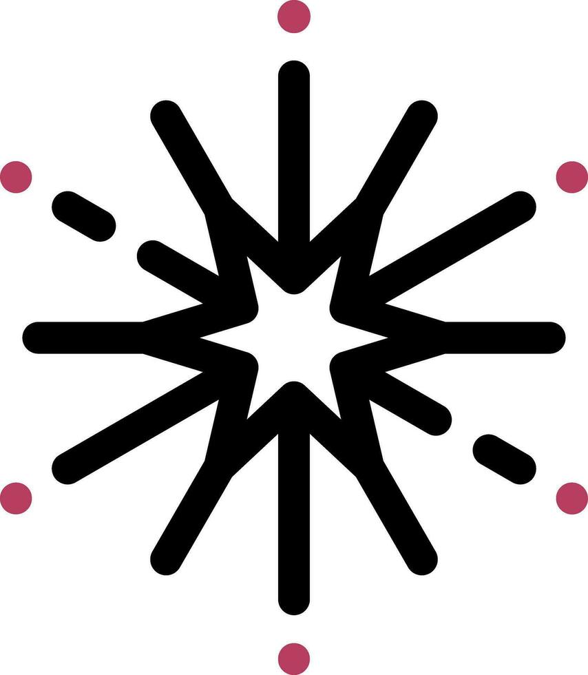 Star Creative Icon Design vector