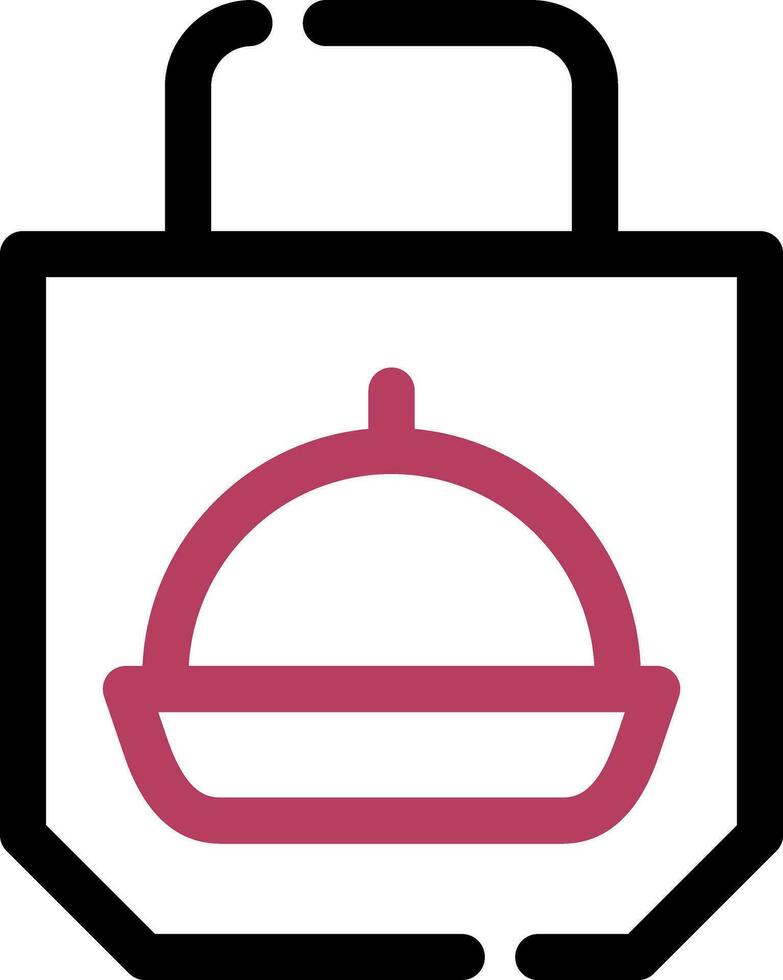 Food Delivery Creative Icon Design vector