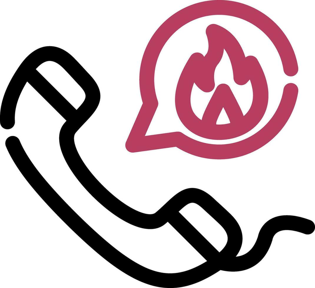 Emergency Call Creative Icon Design vector