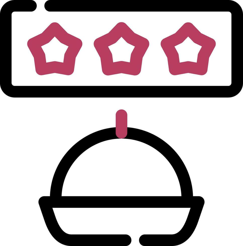 Rate Creative Icon Design vector