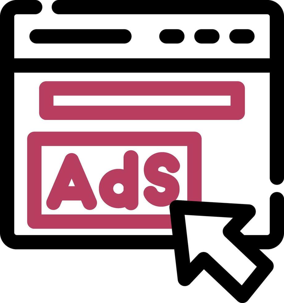 Advertising Creative Icon Design vector