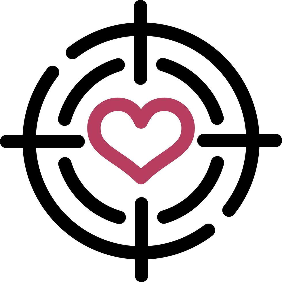 Target Creative Icon Design vector
