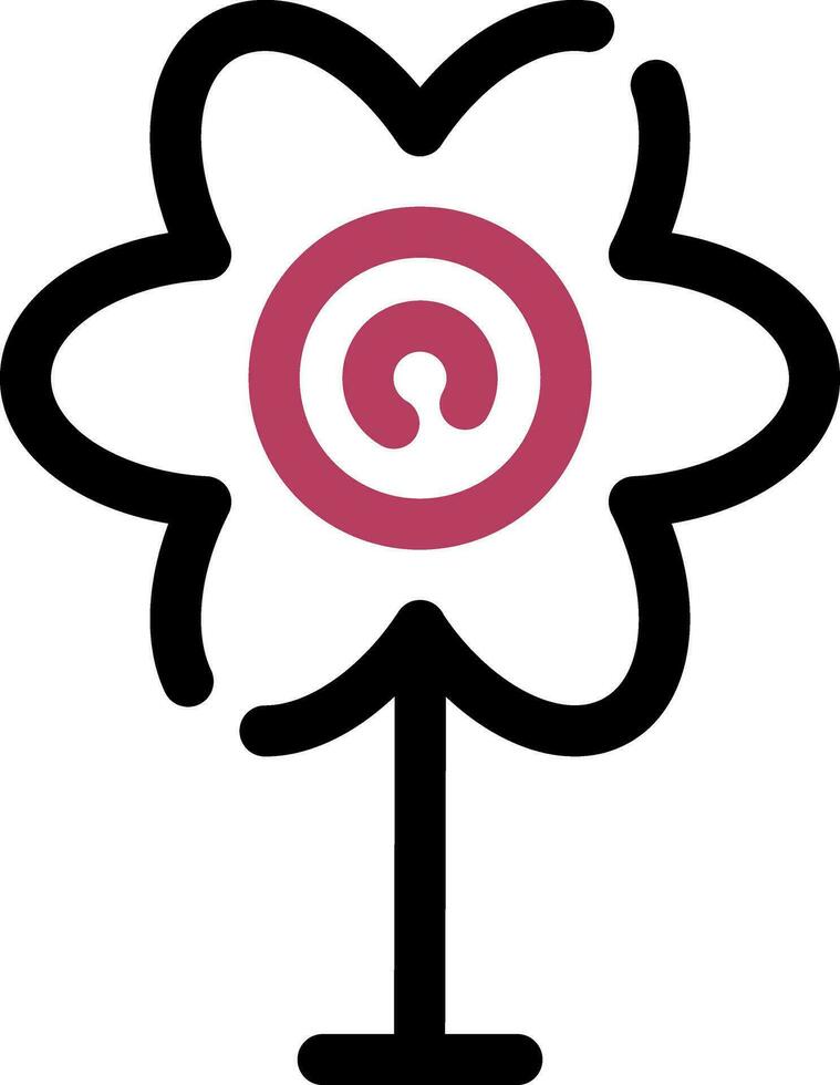Flower Creative Icon Design vector