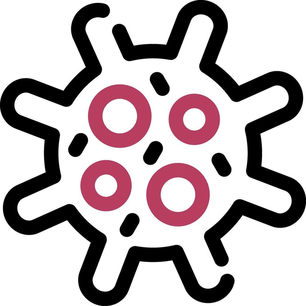 Virus Creative Icon Design vector