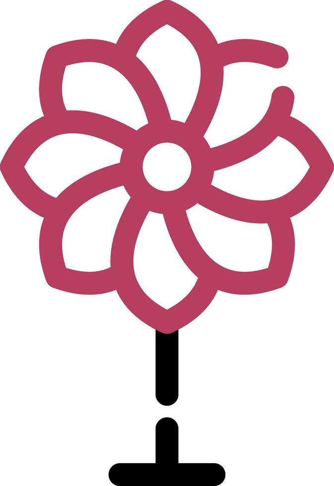 Flower Creative Icon Design vector