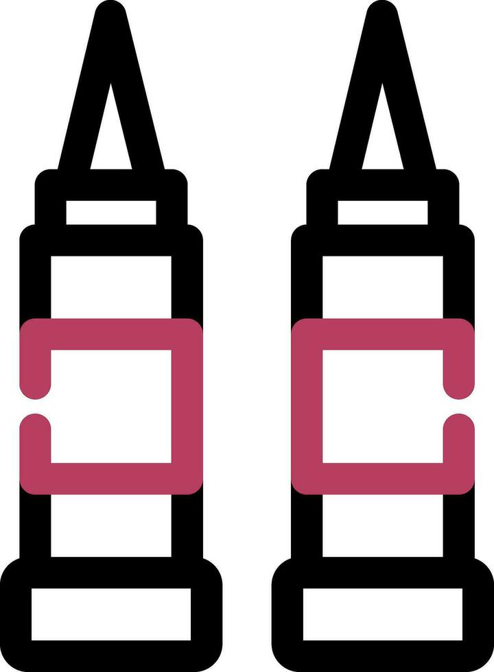 Bullets Creative Icon Design vector