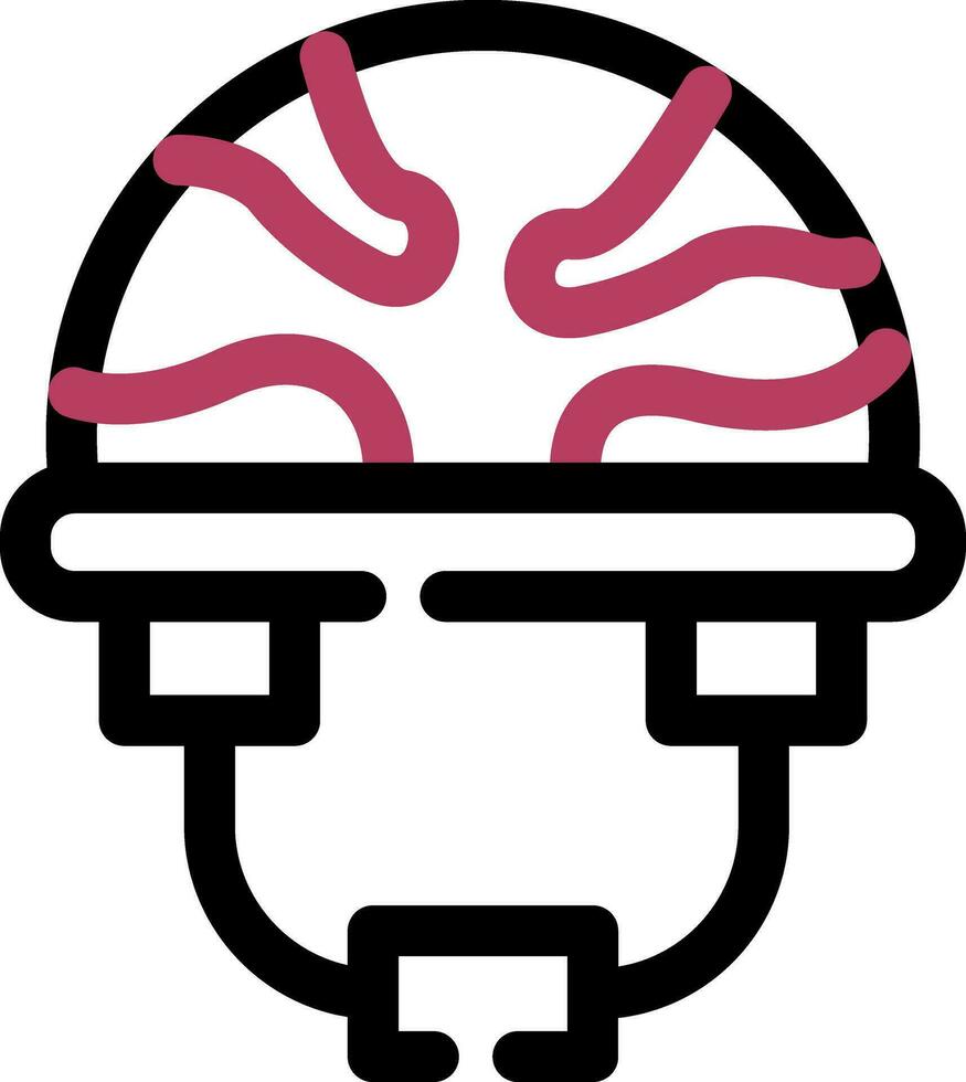 diseño de icono creativo de casco vector