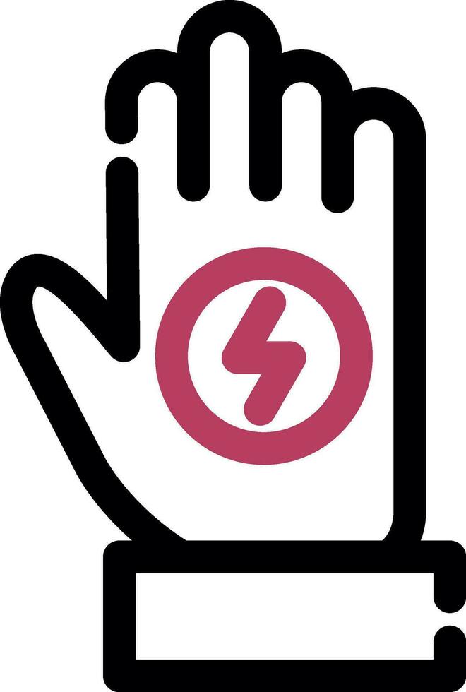 Glove Creative Icon Design vector