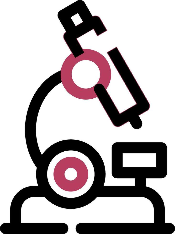 Microscope Creative Icon Design vector
