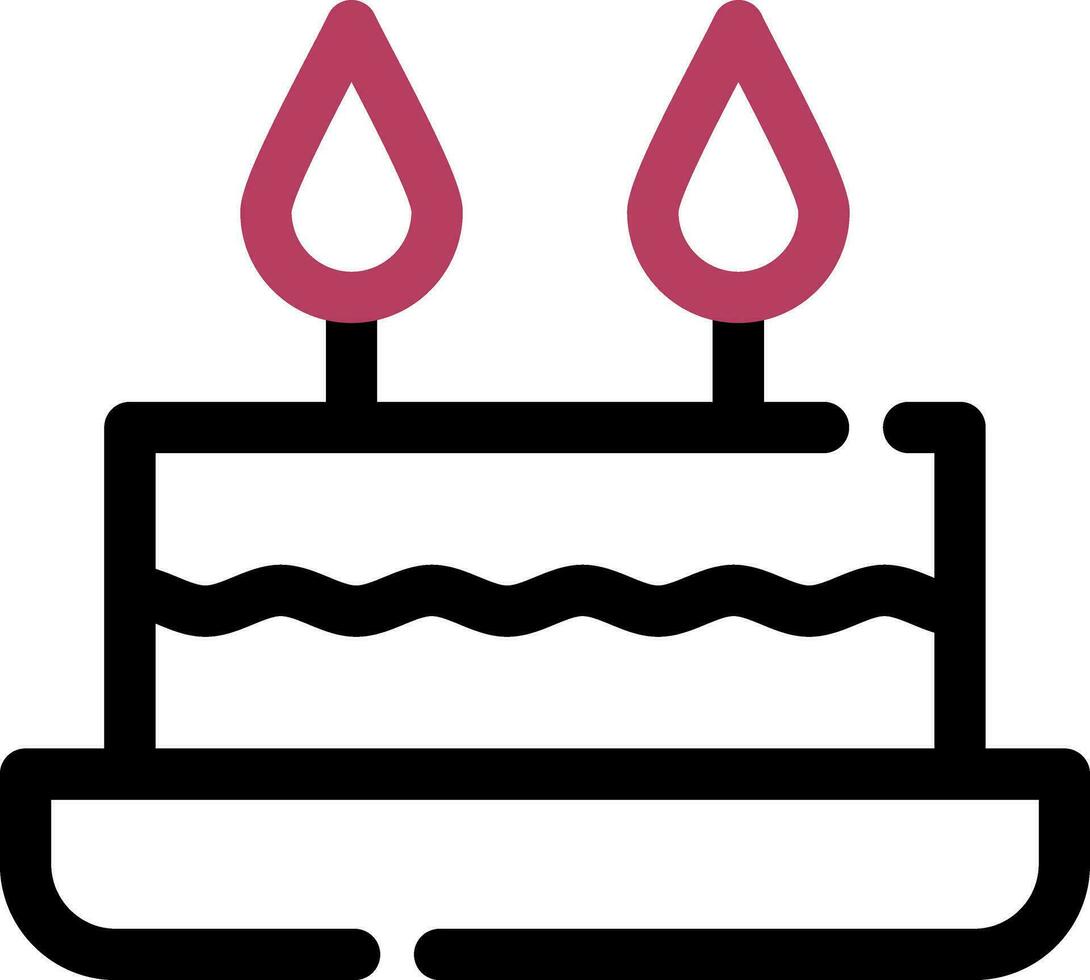 Cake Creative Icon Design vector