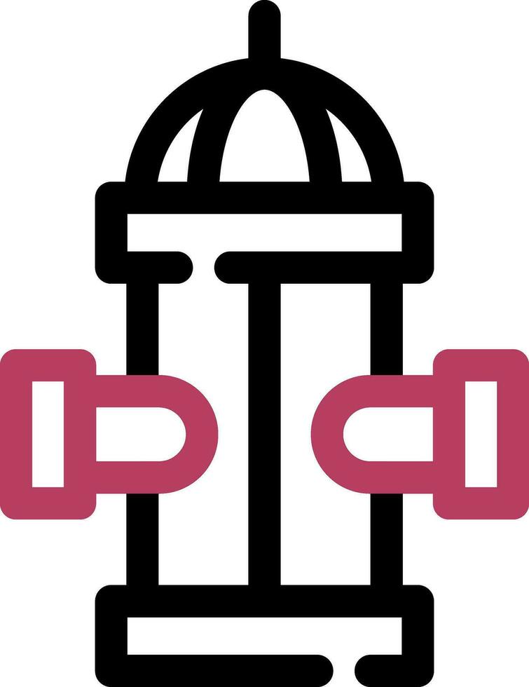 Hydrant Creative Icon Design vector