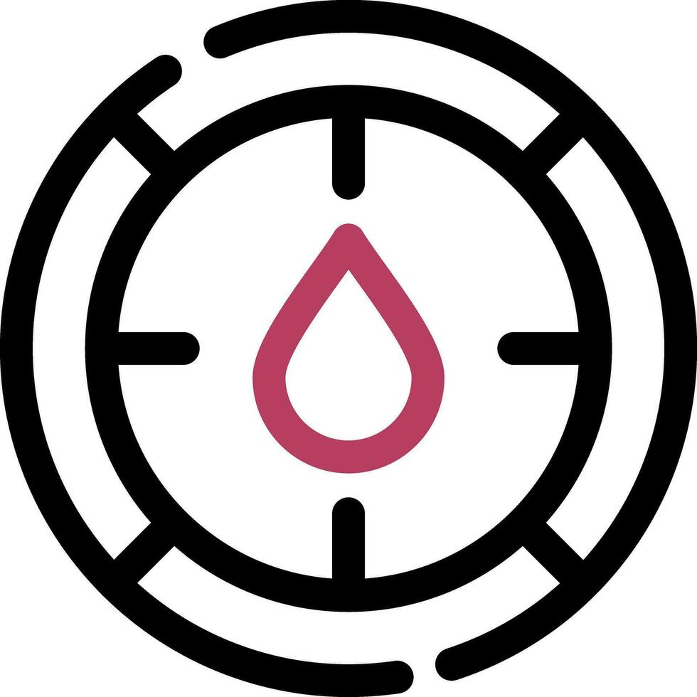 Blood Drop Creative Icon Design vector